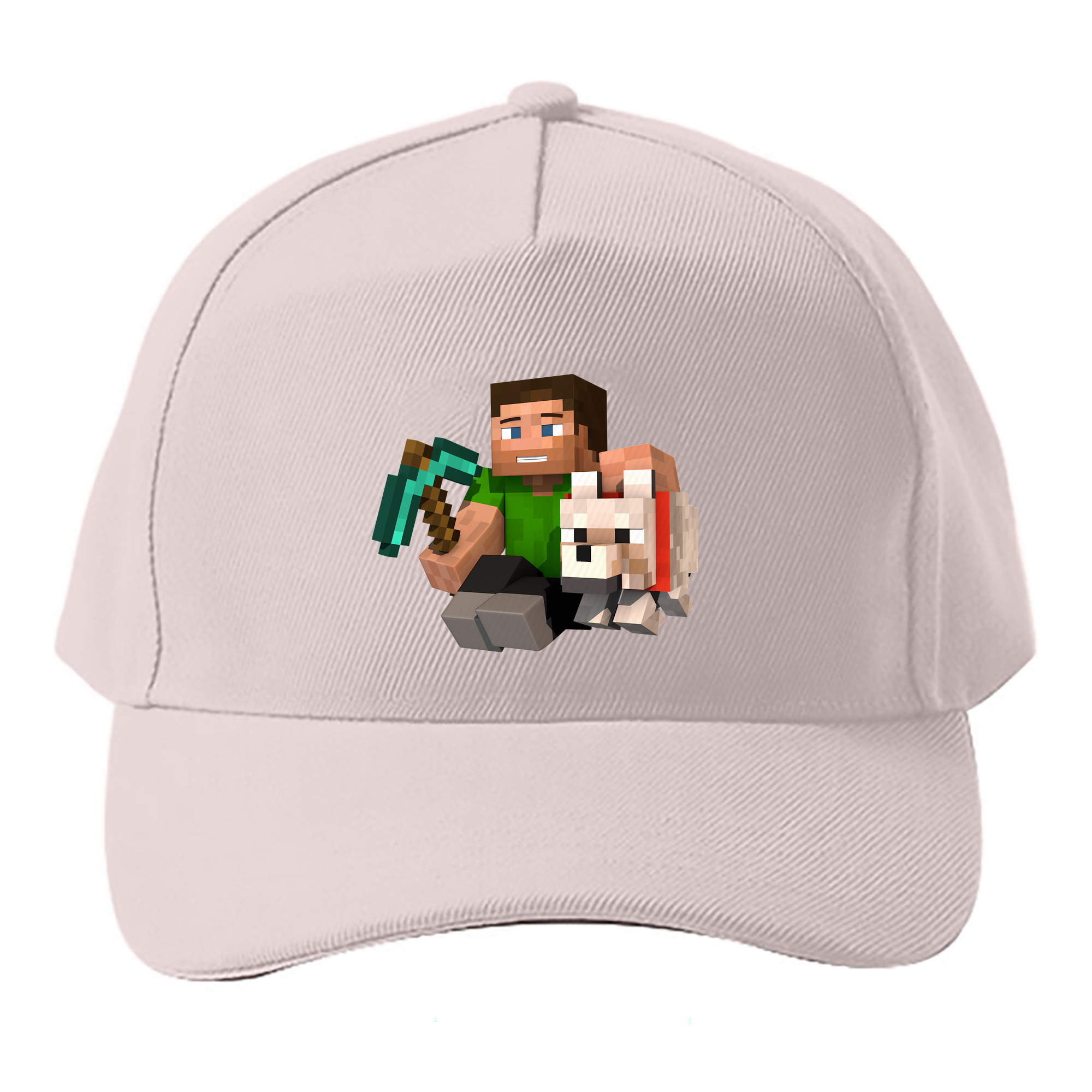 （画像用） マインクラフト ブロックの世界 Minecraft MC Block world ベースボールキャップ 綿100％ 男女兼用 帽子 スポーツ